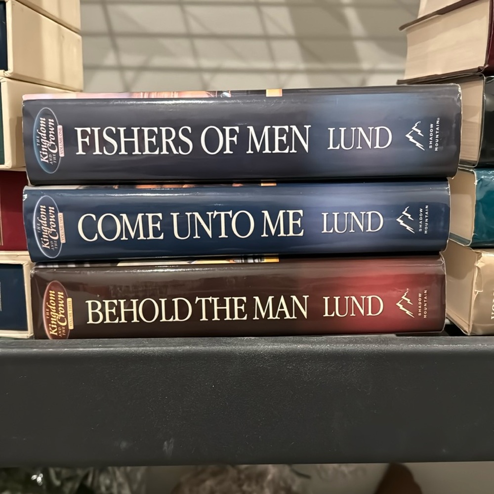 3 Lund books hardbacks EUC